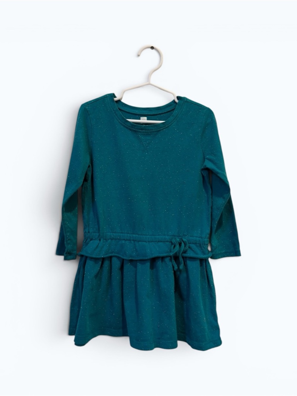 Tea Collection Teal Ayr‎ Adventure Knit Dress, Size 3, MSRP $40